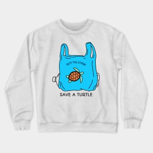 Save The Turtles Save The Ocean Crewneck Sweatshirt